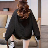 Bobbie™ Dames Sweater met 3D Cartoonprint en Schouderdetails