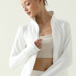 Mila | Sportieve Zip-Jack met Staande Kraag