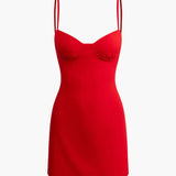 Scarlett | Figuuraccentuerende Spaghetti-bandjurk – Klassieke chic met een vrouwelijke touch