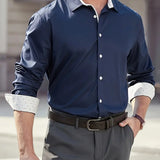 Alexander | Elegante Businessoverhemd met Contrastdetails