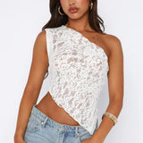 Luise | Kanttop met rugdetails