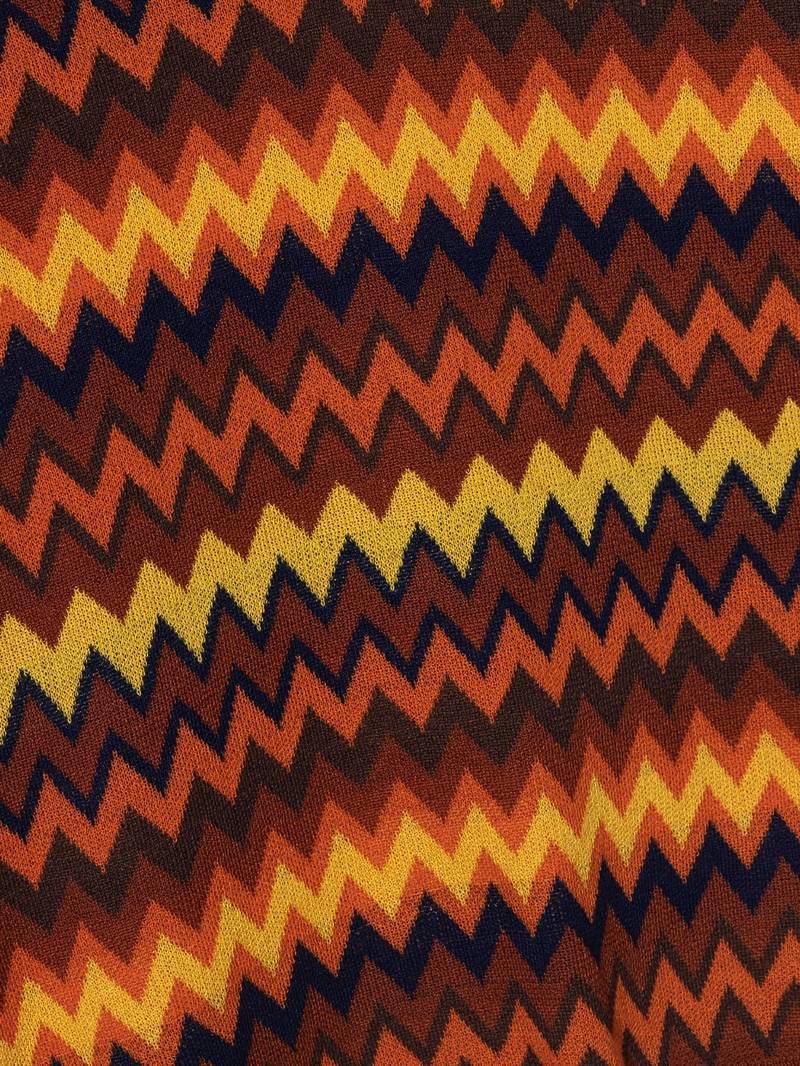 Retro-Trui met Zigzagpatroon