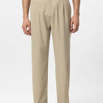Vincent | Hoge Taille Herenbroek Beige