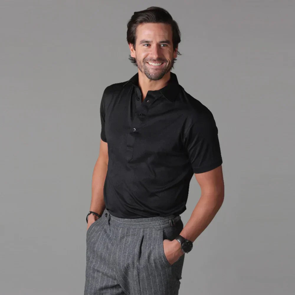 Jack | Schone Prestaties Rekbaar Slim Fit Korte Mouwen Poloshirt