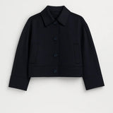 Klassieke Korte Jas met Minimalistisch Design