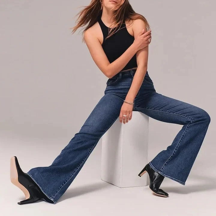 Noah | Stijlvolle Jeans met Hoge Taille