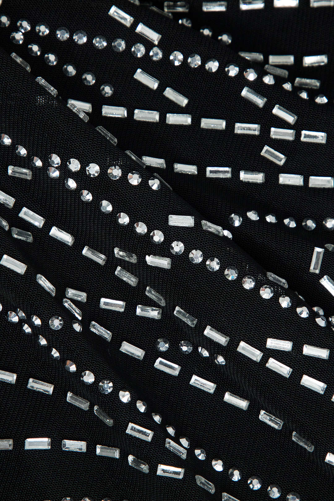Celeste | Strass-verziend Mesh-Minikleed – Glitterende glamour voor onvergetelijke nachten