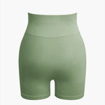 Elaine | Naadloos Sportset met Crop-Top & Yoga Shorts