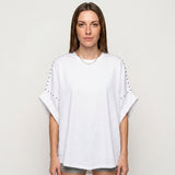 Oversized T Shirt met Stud Details