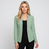 Getailleerde Blazer met Open Voorkant