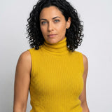 Mouwloze Coltrui Top met Slim Fit