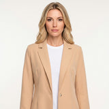 Getailleerde Blazer met Enkele Knoopsluiting