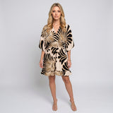 Zomerse Tuniek Jurk met Print en Losse Pasvorm