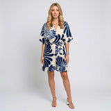 Zomerse Tuniek Jurk met Print en Losse Pasvorm