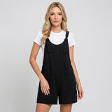 Casual Zomer Playsuit met Zakjes en Losse Pasvorm