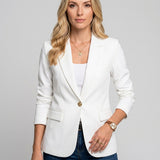 Elegante Blazer met Moderne Pasvorm voor Stijlvolle Look
