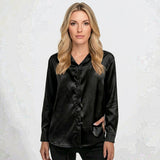 Elegante Blouse met V-hals en Soepele Pasvorm
