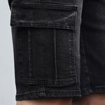 Giel™ Heren Denim Cargo Shorts