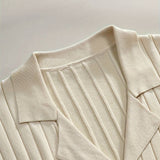 Stijlvol gebreid shirt met korte mouwen