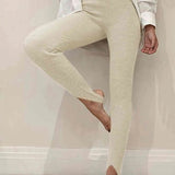 Clara | Geribbelde Mid-Waist-Leggings – Comfort en Stijl voor Elke Dag