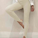 Clara | Geribbelde Mid-Waist-Leggings – Comfort en Stijl voor Elke Dag