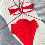 ROBINE | Bikini Met Halternek En Bloemdetail