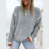 Clarisse | Zachte Trui met Oversized Pasvorm