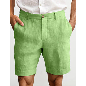 Tuur-Jan™ Heren Linnen Chino Short