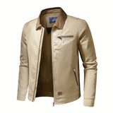 Ralf™ Heren Casual Jas met Stijlvolle Kraag