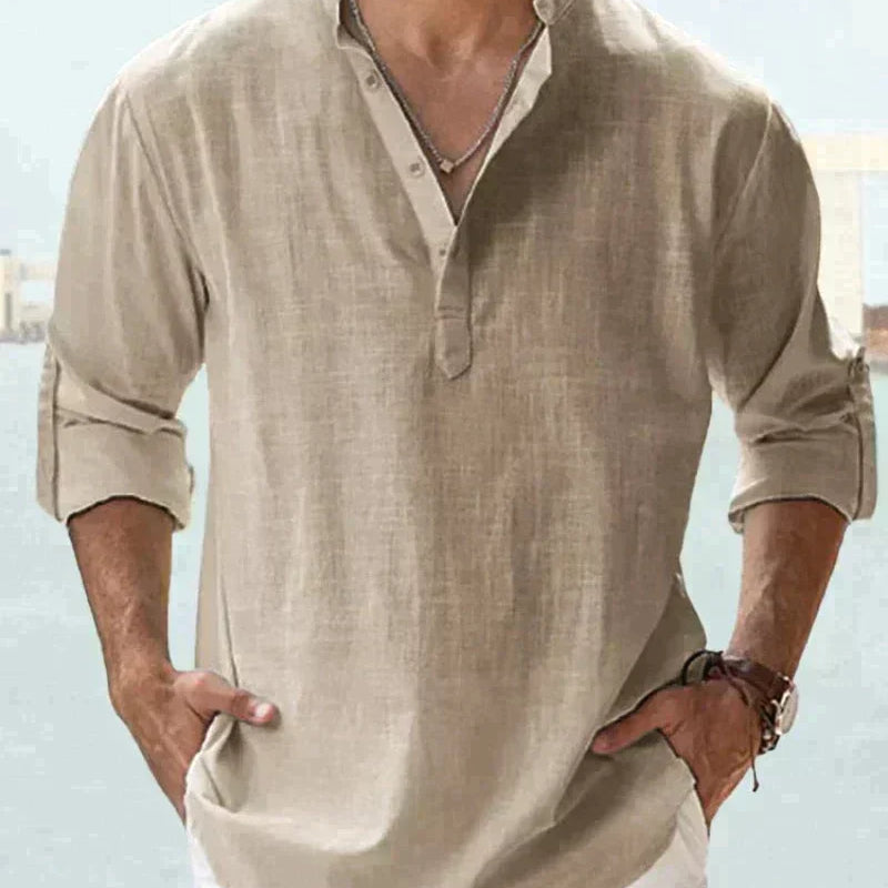 Ivar | Heren Henley Shirt