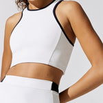Nova | Oranje Racerback Sport-BH met Contrastdetail