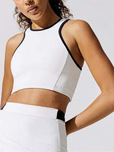 Nova | Oranje Racerback Sport-BH met Contrastdetail