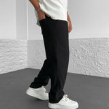 Ribbed Relaxed Fit Trousers