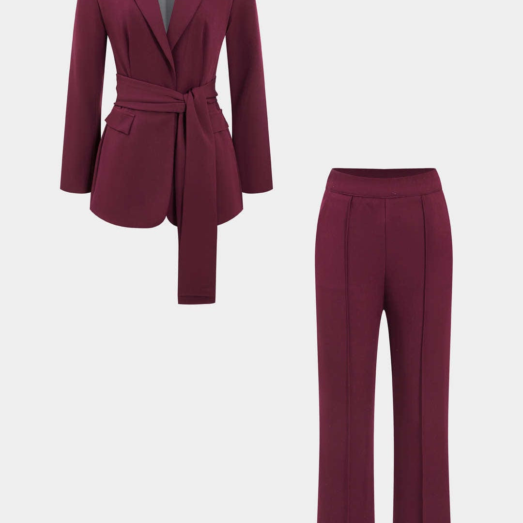 Camilla | Elegante Tweedelige Set met Blazer & Broek