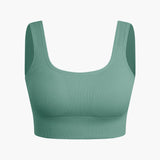 Elaine | Naadloos Sportset met Crop-Top & Yoga Shorts