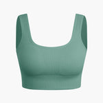 Elaine | Naadloos Sportset met Crop-Top & Yoga Shorts