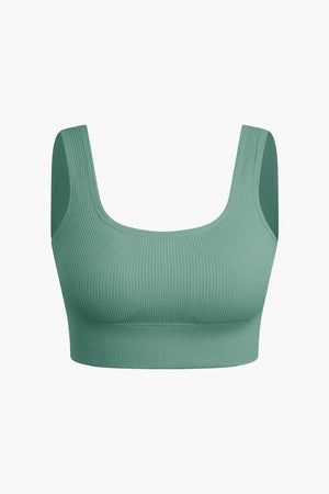 Elaine | Naadloos Sportset met Crop-Top & Yoga Shorts
