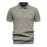 Benles | Stijlvol Gestreept Poloshirt Gebreid