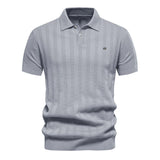 Benles | Stijlvol Gestreept Poloshirt Gebreid