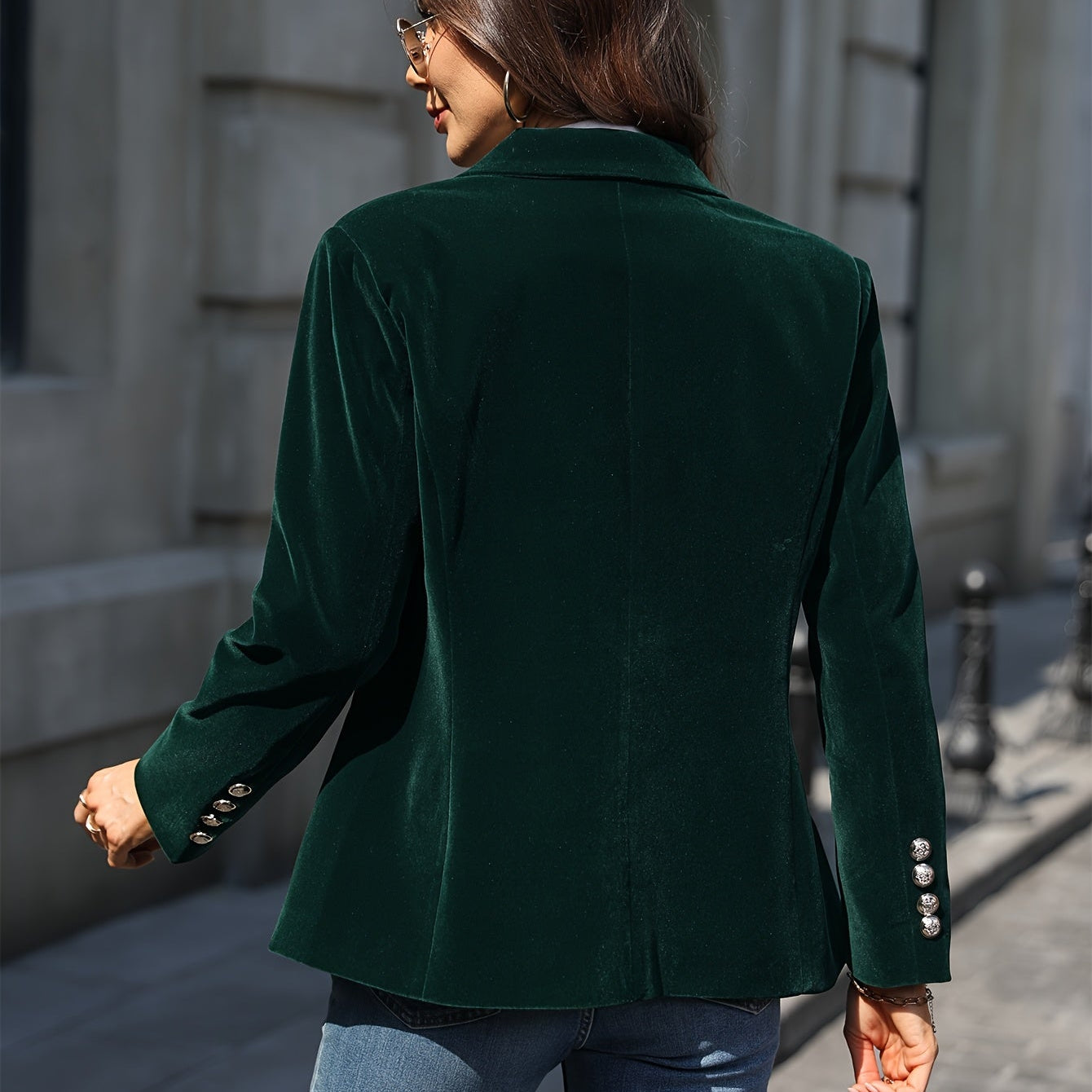 Maelis - Fluwelen Blazer voor Vrouwen