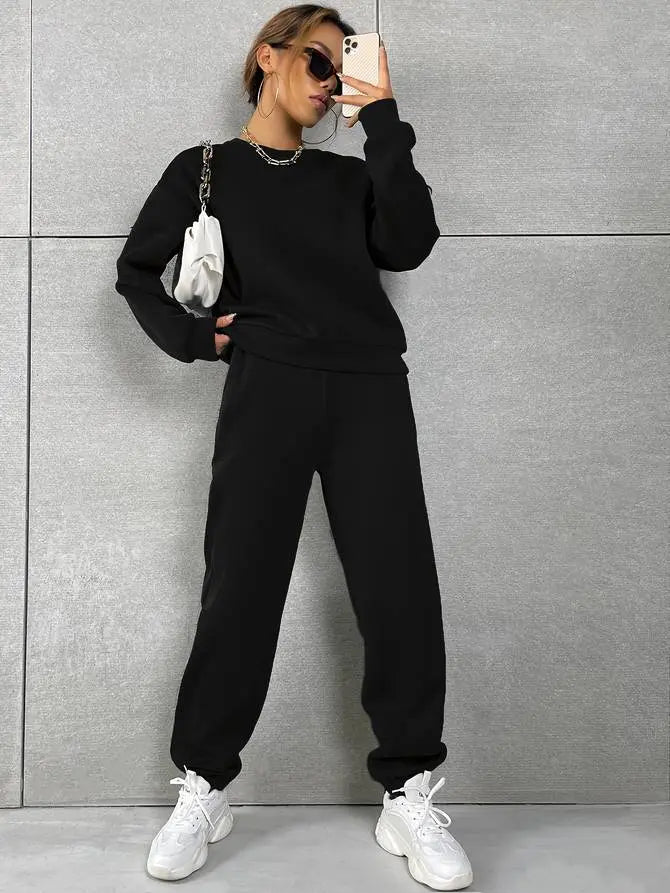 Lea | Trendy Chic Trainingspak [Pullover+Broek]