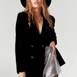 Yvelin | Comfortabele Velours Blazer