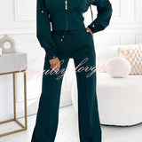 Elise™ Luxe Velours Trainingspak voor Dames