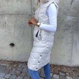 Yara™ Lange Gewatteerde Bodywarmer