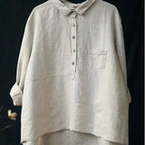 Keira™ Casual Linnen Blouse voor Dames