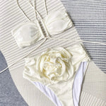 ROBINE | Bikini Met Halternek En Bloemdetail