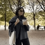 Ella | Elegante Cape-Jacke – Tijdloos Stijl en Veelzijdige Elegantie