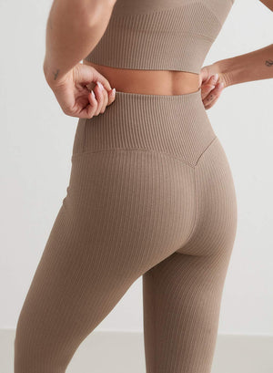 Noa | Naadloze Geribbelde Leggings