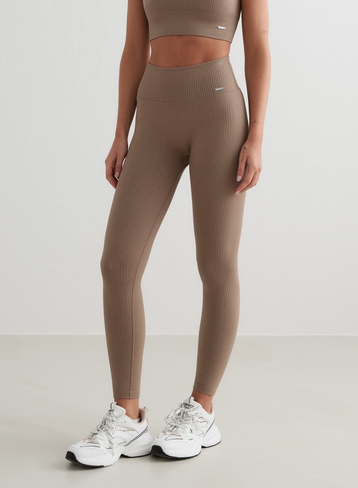 Noa | Naadloze Geribbelde Leggings