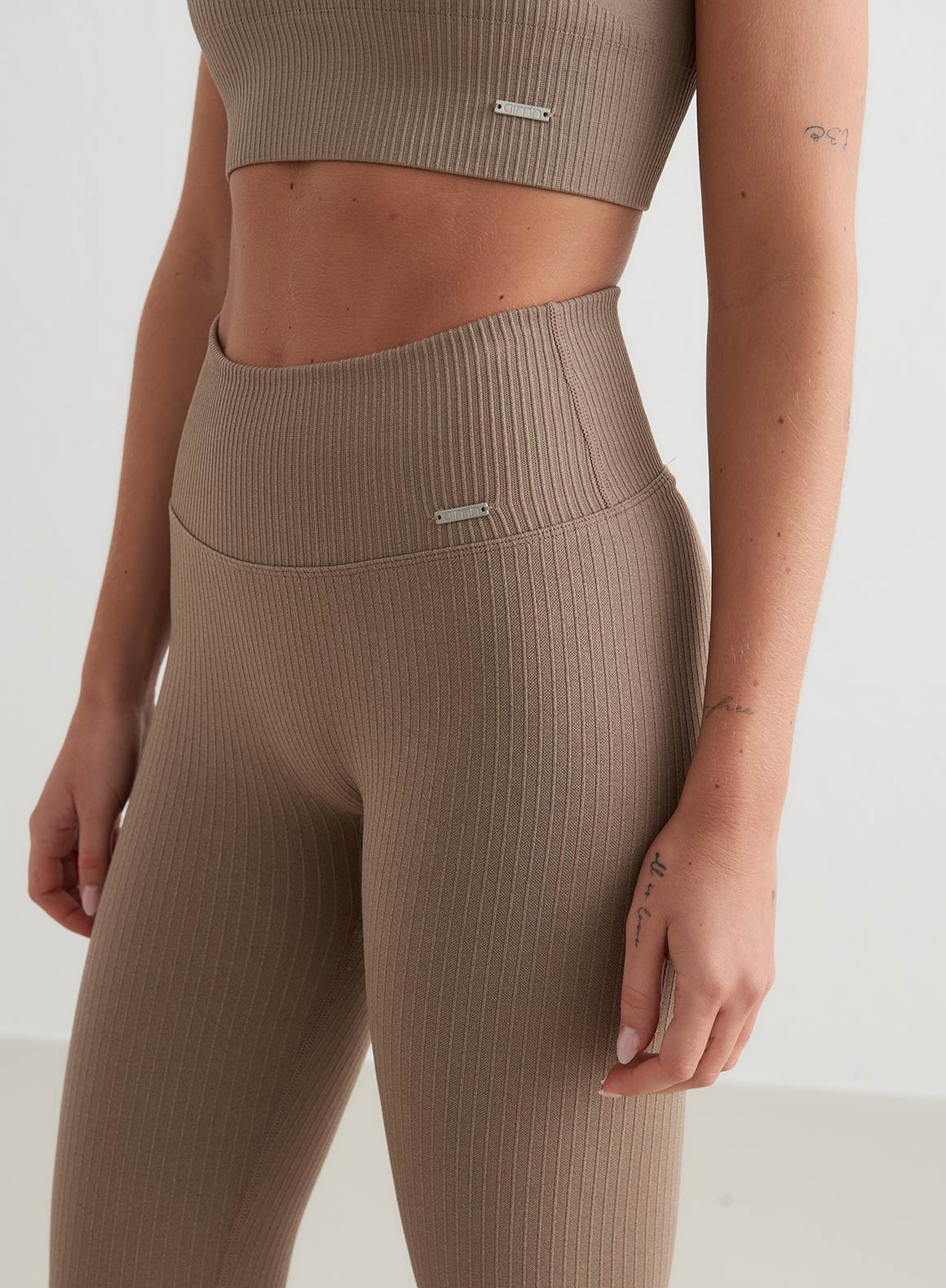 Noa | Naadloze Geribbelde Leggings